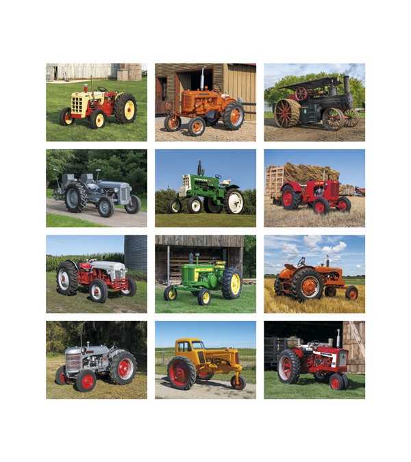 Classic Tractors Wall Calendar