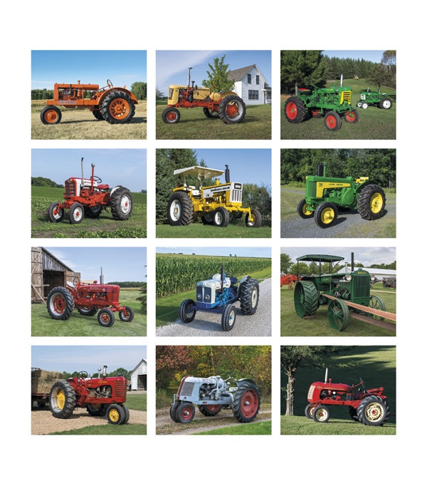 Classic Tractors Wall Calendar 2026