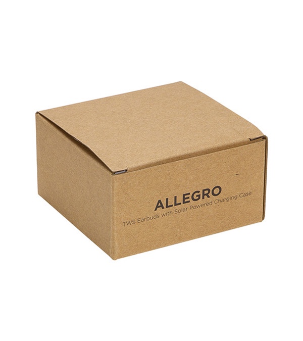 Allegro TWS Earbuds with Solar Powered Charging Case