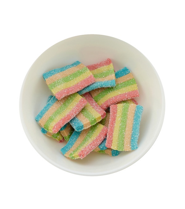Pillow Case With Rainbow Bites