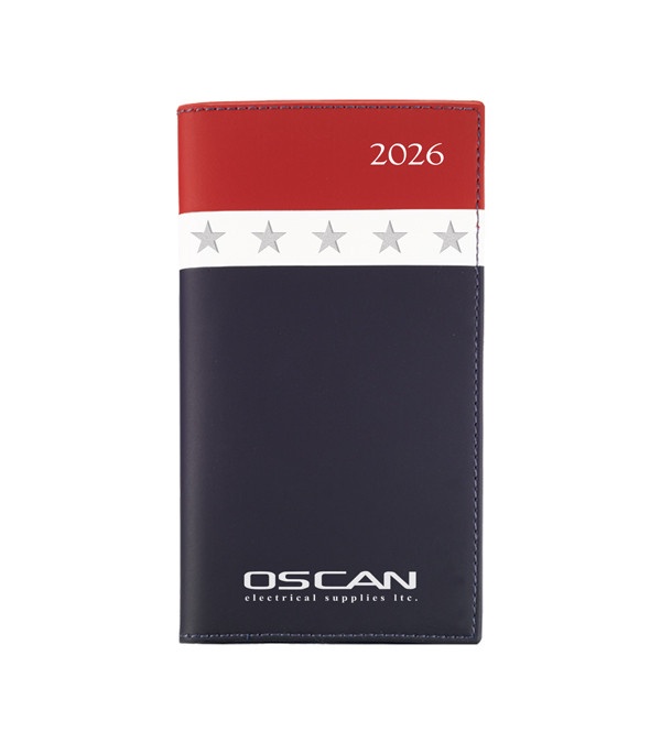 Stars Tribute Pocket Pal Calendar with Notepad 2026