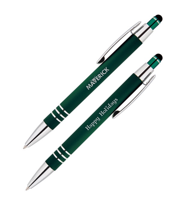 Celena Stylus Soft Touch Pen With Happy Holiday