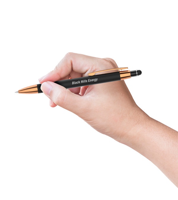 Celena Stylus Soft Touch Copper Pen