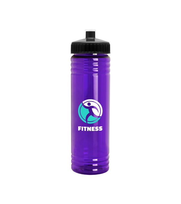 24 oz. Slim Fit Bottle With Push Pull Lid
