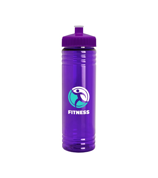 24 oz. Slim Fit Bottle With Push Pull Lid