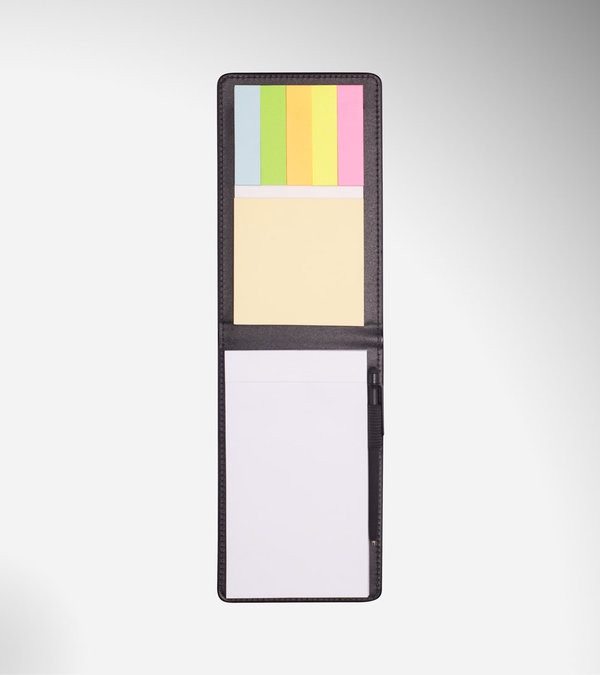 5 in 1 Regatta Large Notepad with Sticky Notes