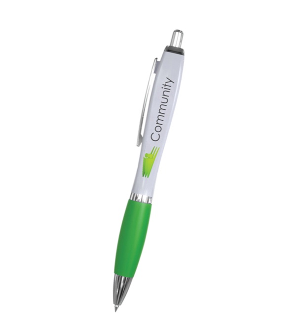 Squared Basset Pen - Full Color Imprint