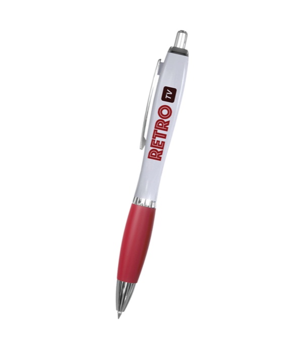 Squared Basset Pen - Full Color Imprint