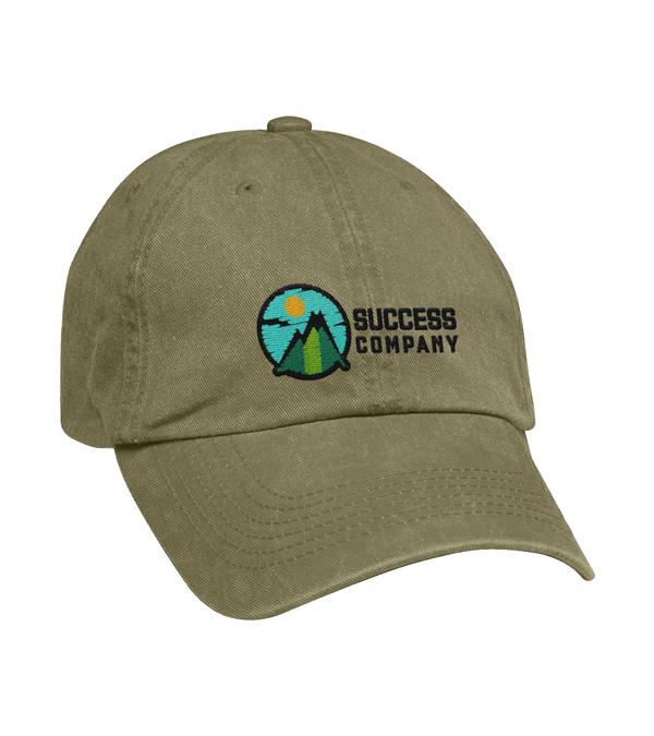 Washed Style Cap - Embroidered