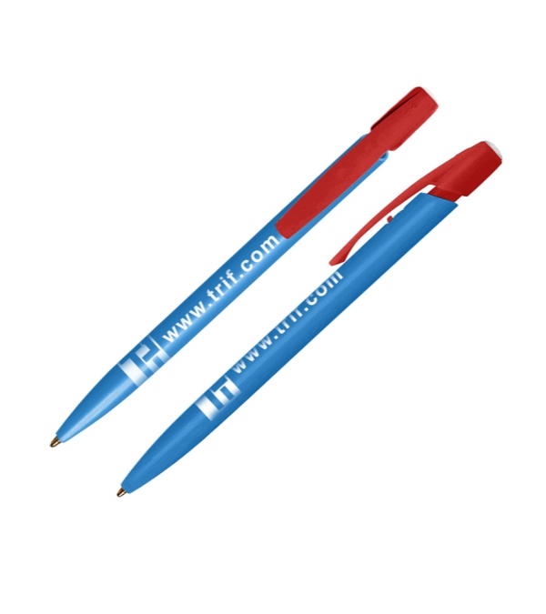 BIC Media Clic Pen - Light Blue