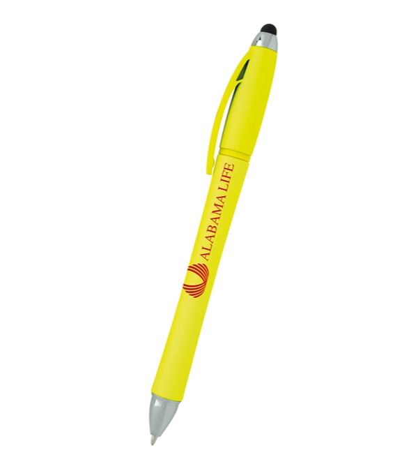 Neon Stylus Highlighter-Pen Combo