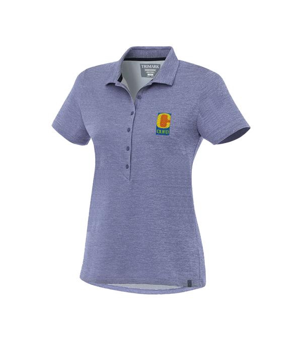 Womens DEGE Exo SS Polo - Embroidered