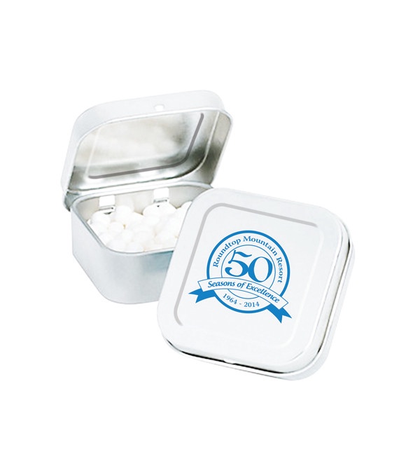 Square Mint Tin - Peppermint