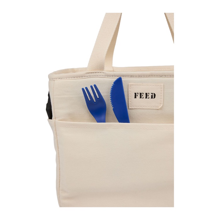FEED Organic Cotton 9 Can Lunch Cooler