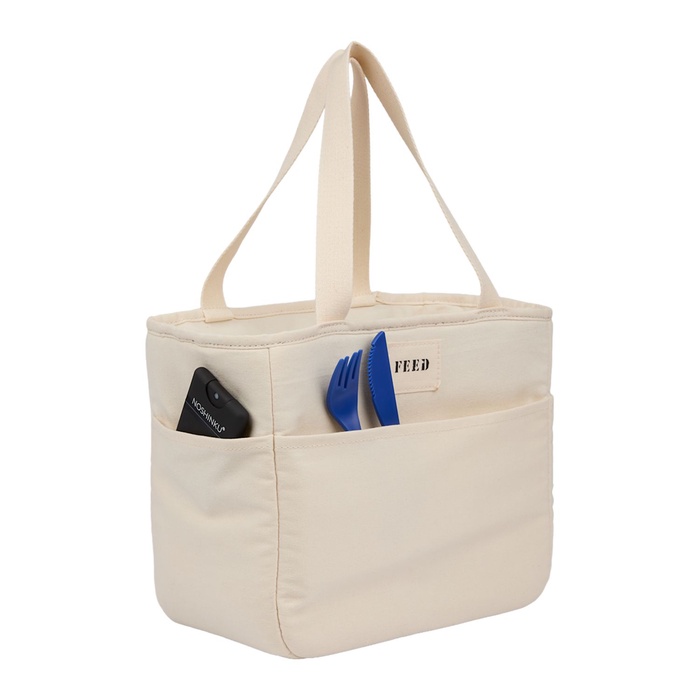 FEED Organic Cotton 9 Can Lunch Cooler
