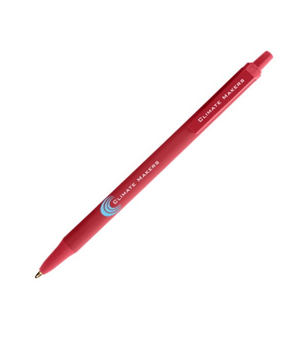 BIC Clic Stic Red Promotional Pen