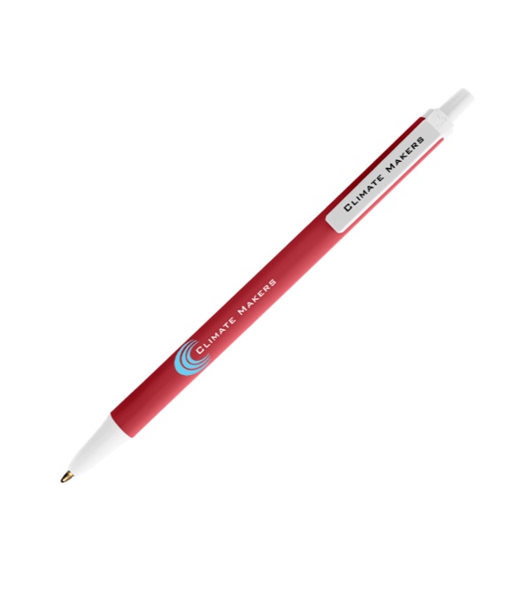 BIC Clic Stic Red Promotional Pen
