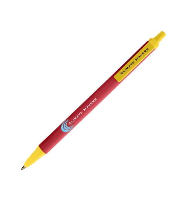 BIC Clic Stic Red Promotional Pen