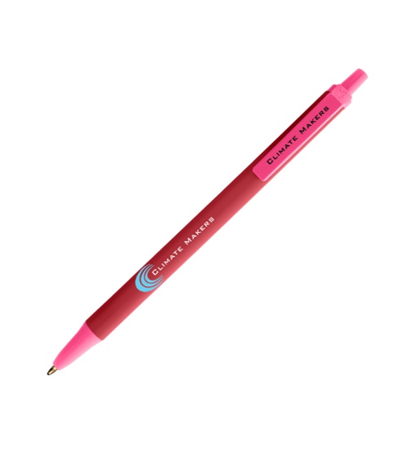 BIC Clic Stic Red Promotional Pen