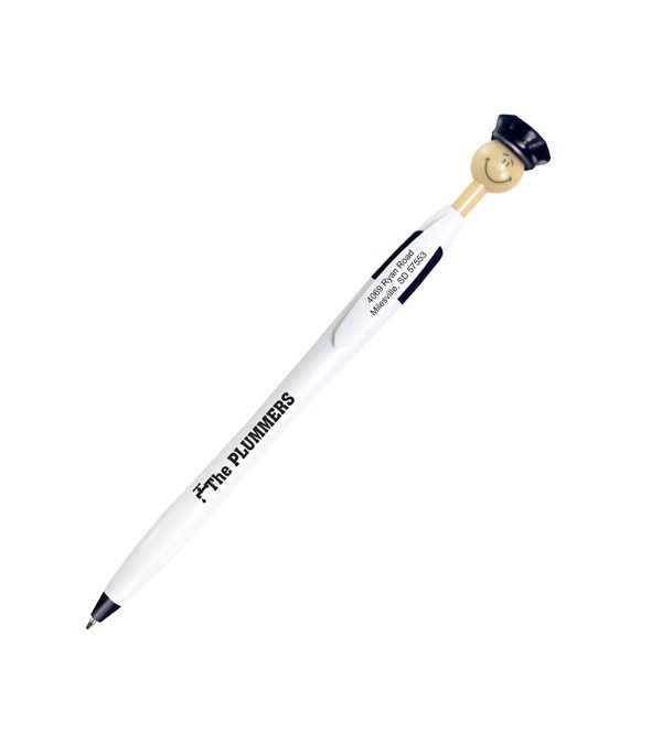 Officer Smilez Promotional Pen - Single Color Imprint