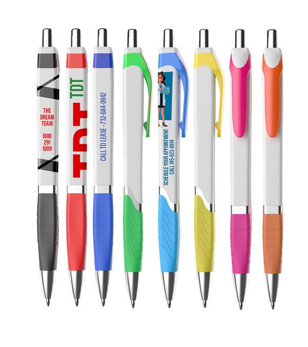 Squared Tropical Pen - Full Color Imprint