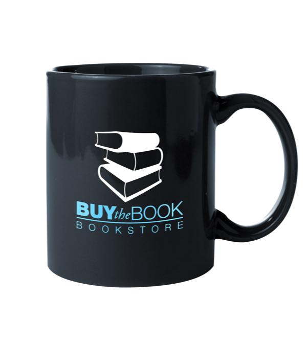 11 oz. Colored Budget Custom Ceramic Mug -Multi Imprint Location