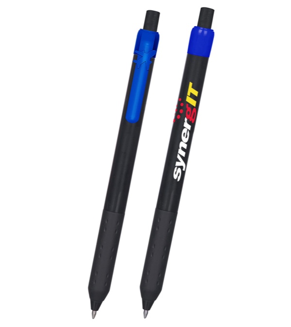 Alamo Black Barrel Pen with Airplane Clip