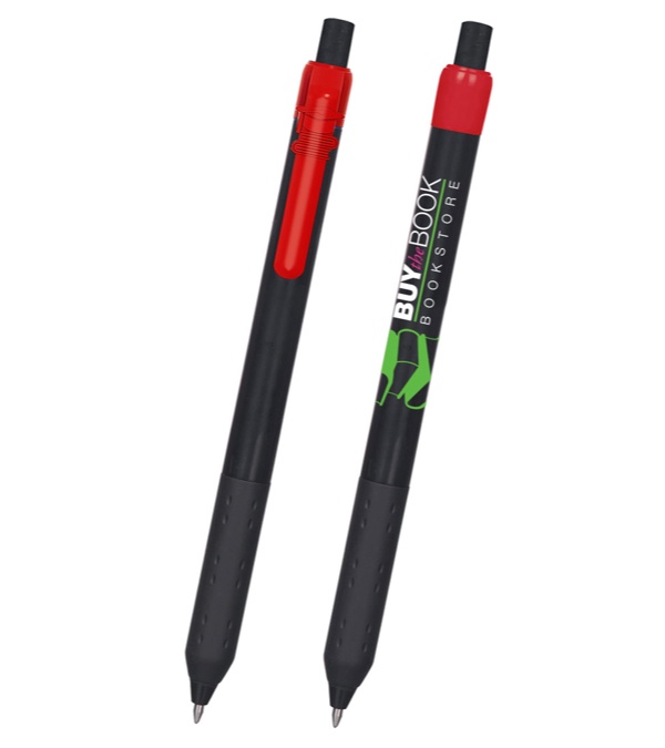 Alamo Black Barrel Pen with Education Clip