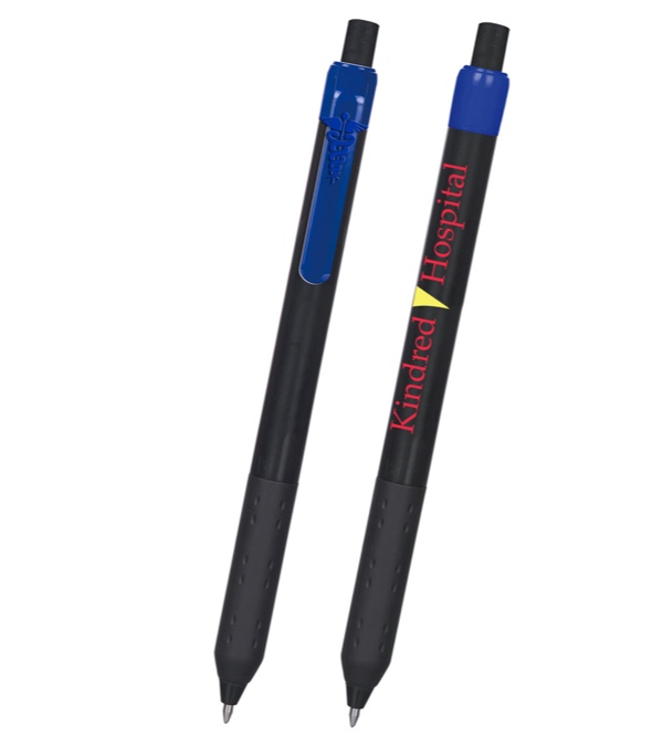 Alamo Black Barrel Pen with Medical Clip