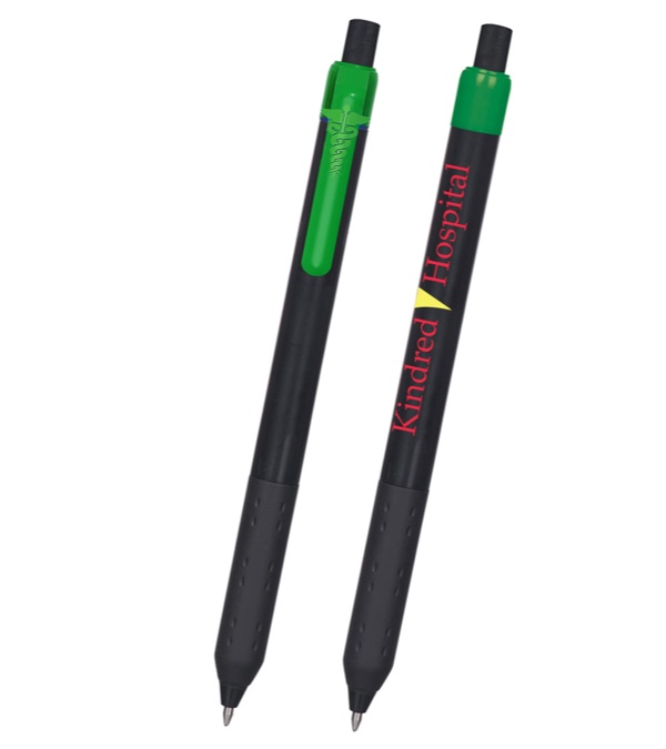 Alamo Black Barrel Pen with Medical Clip