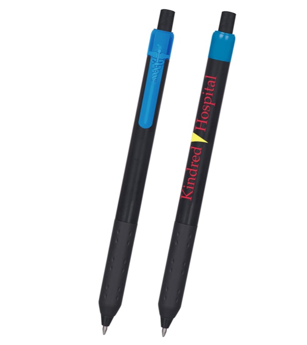 Alamo Black Barrel Pen with Medical Clip