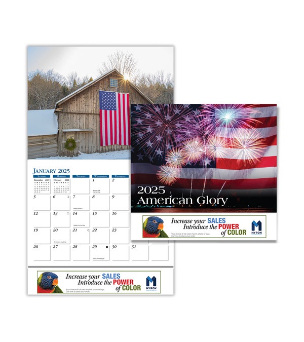 American Glory Custom Wall Calendar