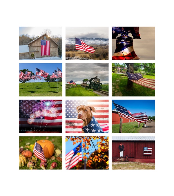 American Glory Custom Wall Calendar