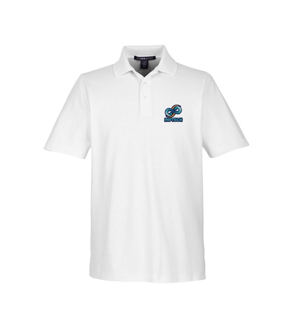 Devon & Jones CrownLux Performance Men's Plaited Polo - Embroidery