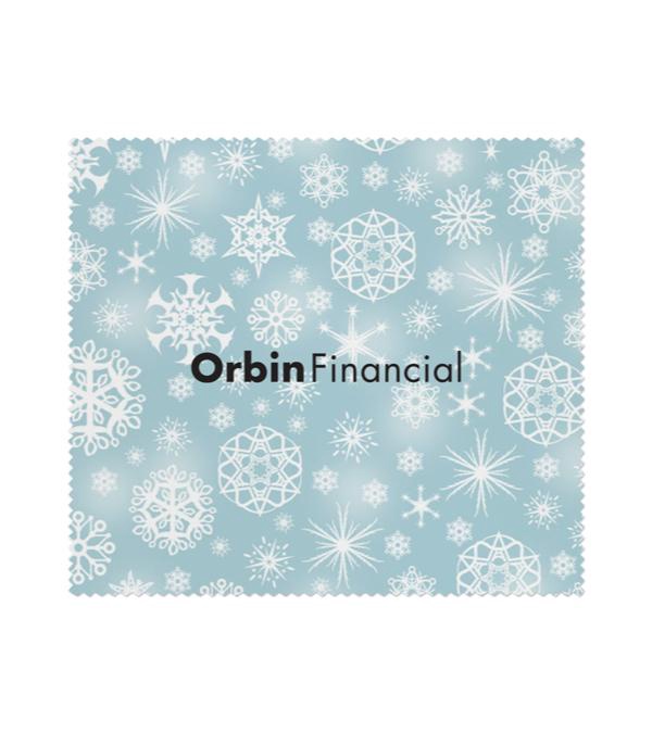 Microfiber Cloth - Happy Holidays