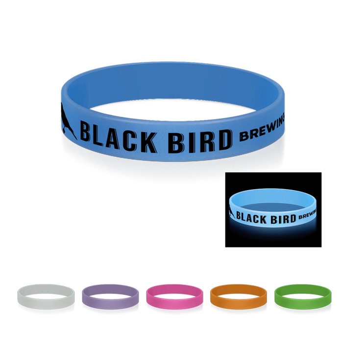 Glow-In-The-Dark Silicone Bracelet