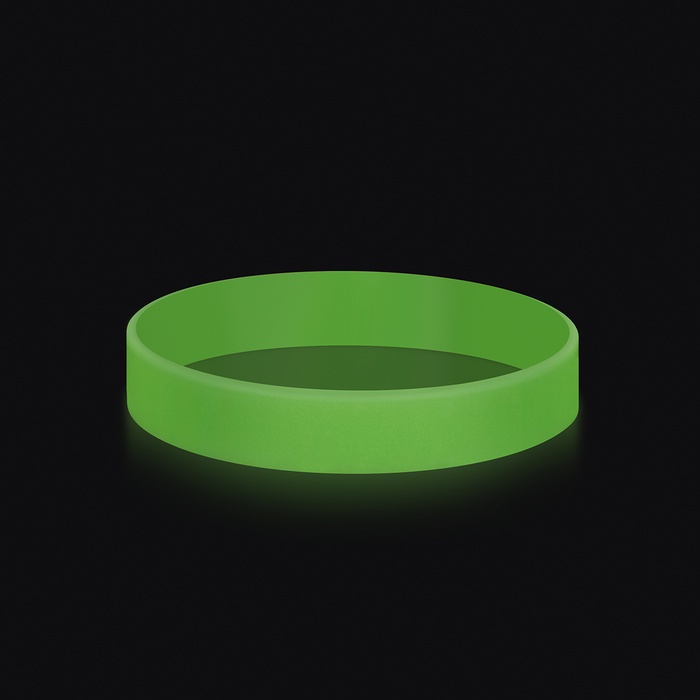 Glow-In-The-Dark Silicone Bracelet