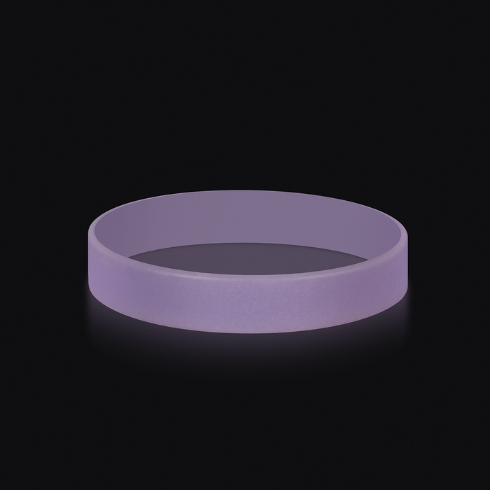 Glow-In-The-Dark Silicone Bracelet