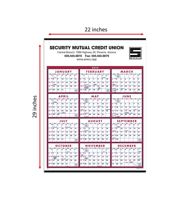 Span-A-Year Calendar