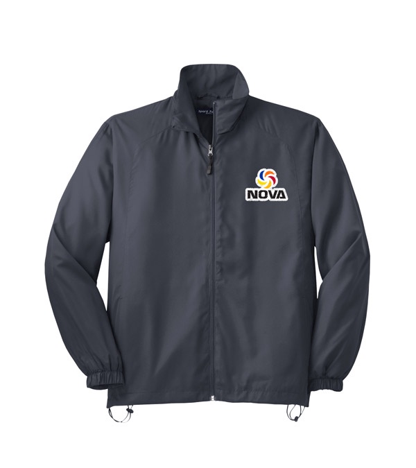 Sport-Tek Full-Zip Wind Jacket - Embroidered