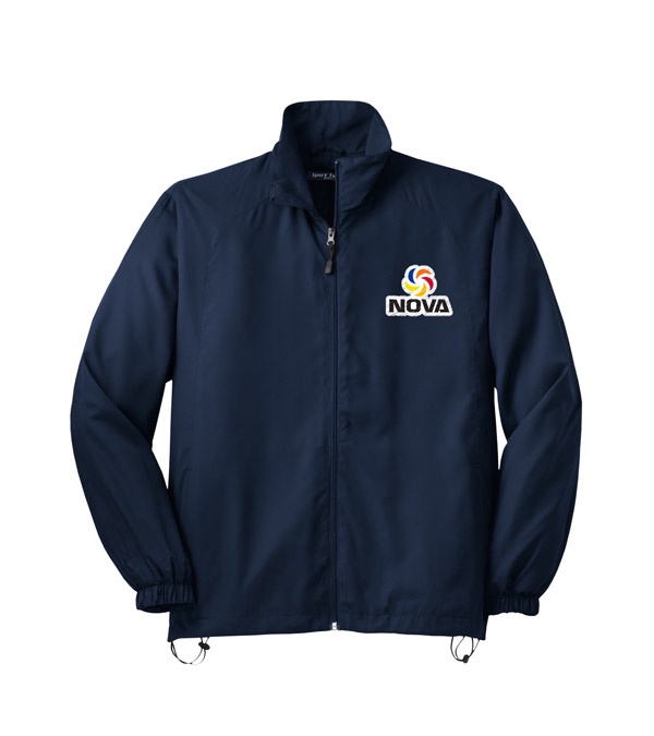 Sport-Tek Full-Zip Wind Jacket - Embroidered