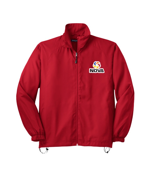 Sport-Tek Full-Zip Wind Jacket - Embroidered