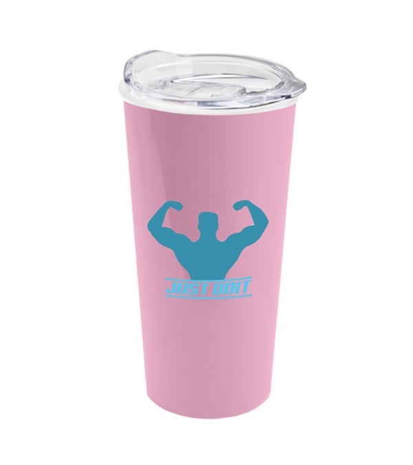 The Roadmaster - 18 oz. Travel Tumbler with Clear Slide Lid