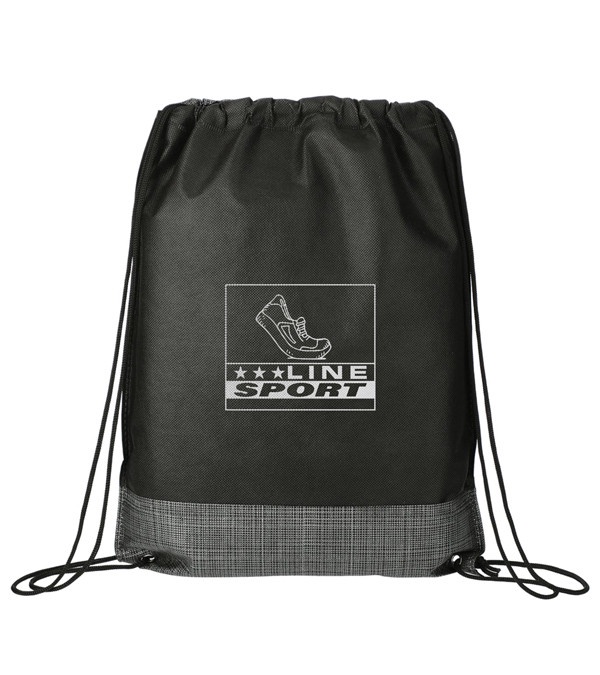 Crossweave Heat Sealed Drawstring Bag