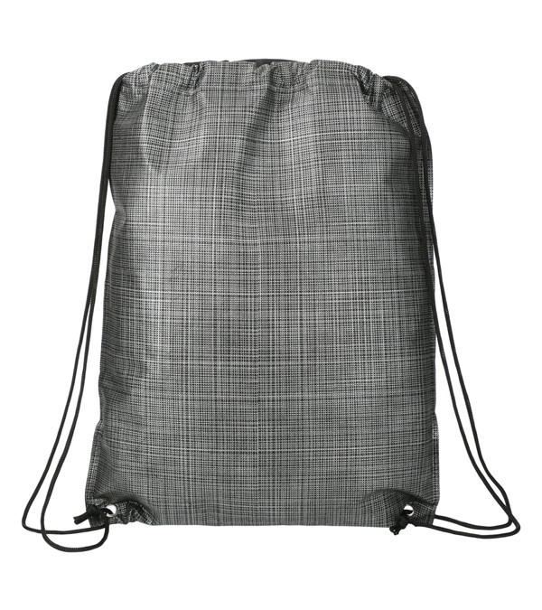 Crossweave Heat Sealed Drawstring Bag