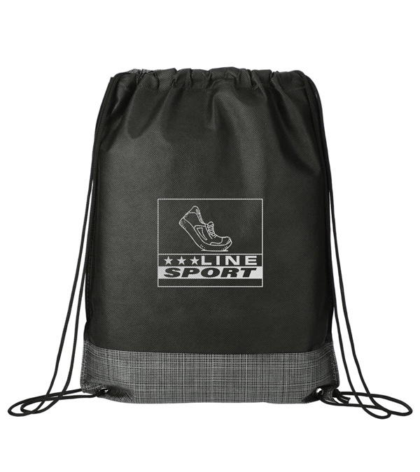 Crossweave Heat Sealed Drawstring Bag