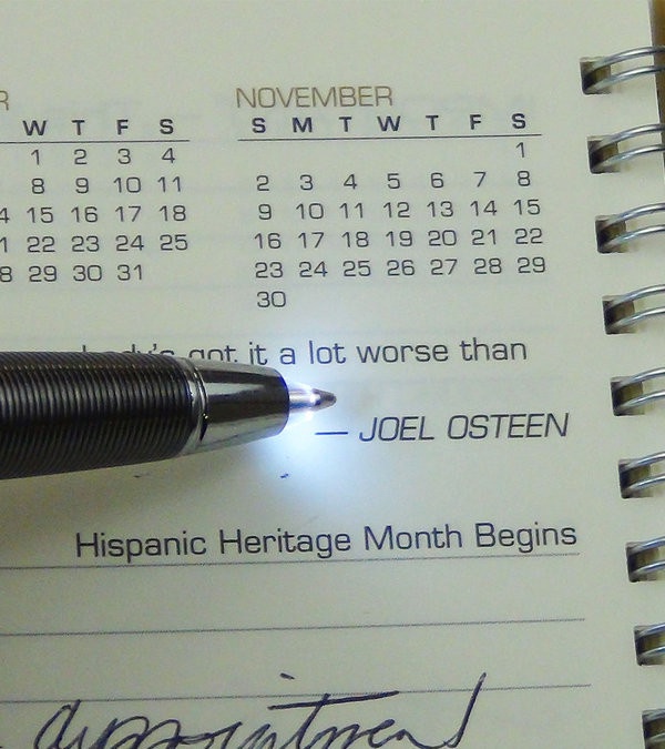 Lighted Tip Marval Pen