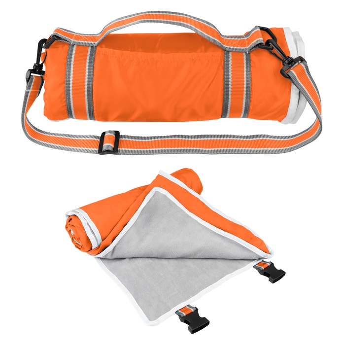 Riverside Roll-Up Blanket With Carrying Handle