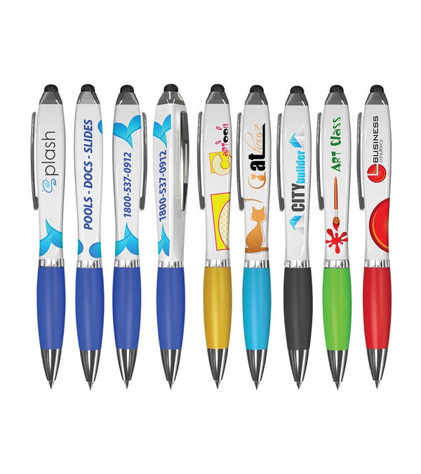 Squared iBasset Stylus Pen - Full Color Imprint