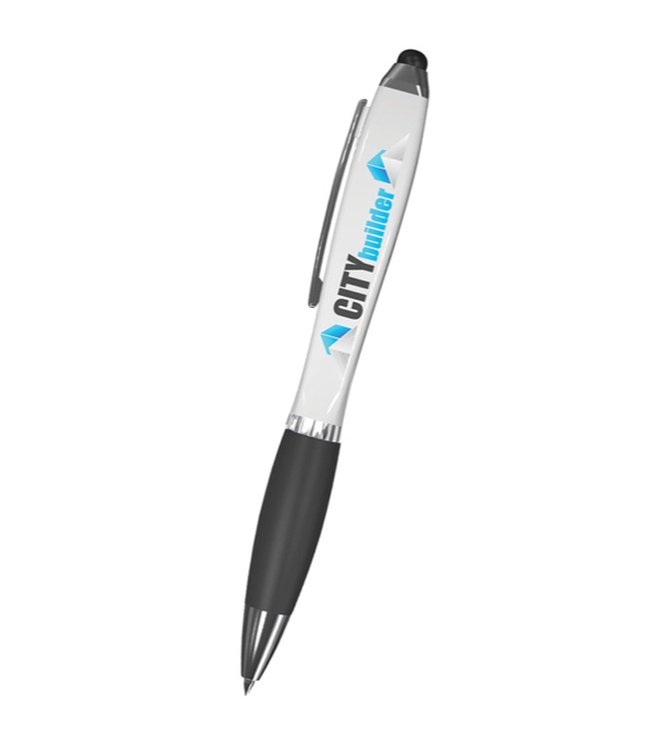 Squared iBasset Stylus Pen - Full Color Imprint
